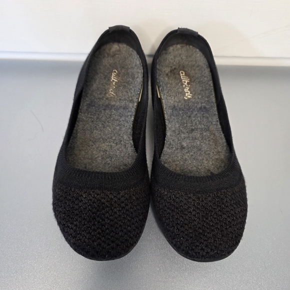 Allbirds Tree Breezers Ballet Flats – Women’s Size 6.5 – Heathered Black - Picture 2 of 8